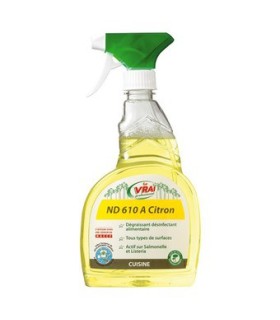 ND 610 A milieu alimentaire - Pulvérisateur 750 ml - LE VRAI PROFESSIONNEL