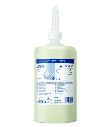 Savon S1 doux, 6 x 1 litre - TORK