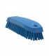 Brosse à main 200 mm dure, bleue - VIKAN